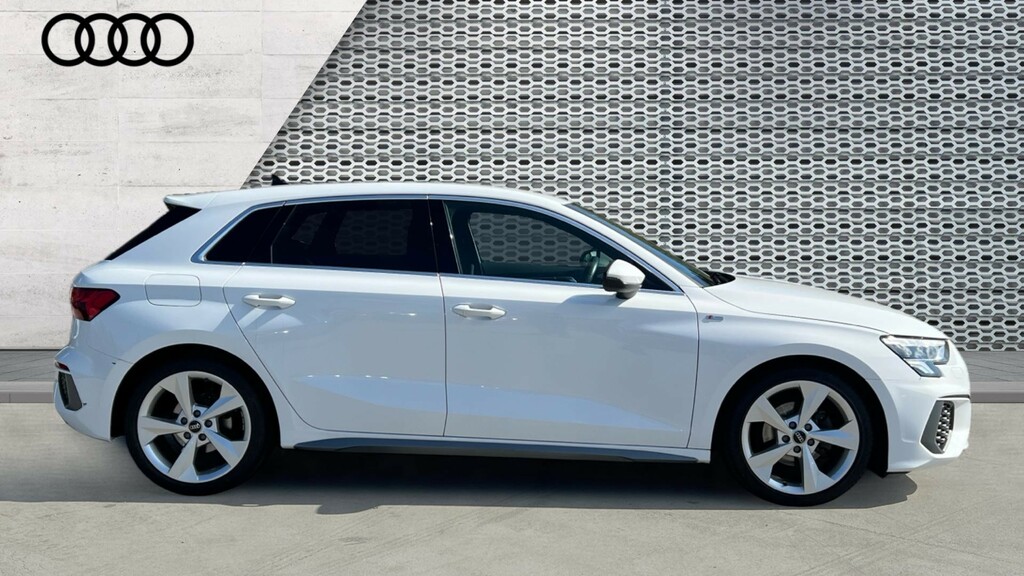 Audi A3 A3 30 Tfsi S Line S Tronic RF22WGU White #4