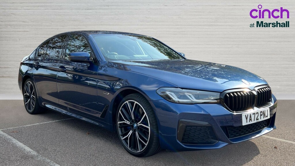 BMW 5 Series 5 Series 530E Xdrive M Sport Blue
