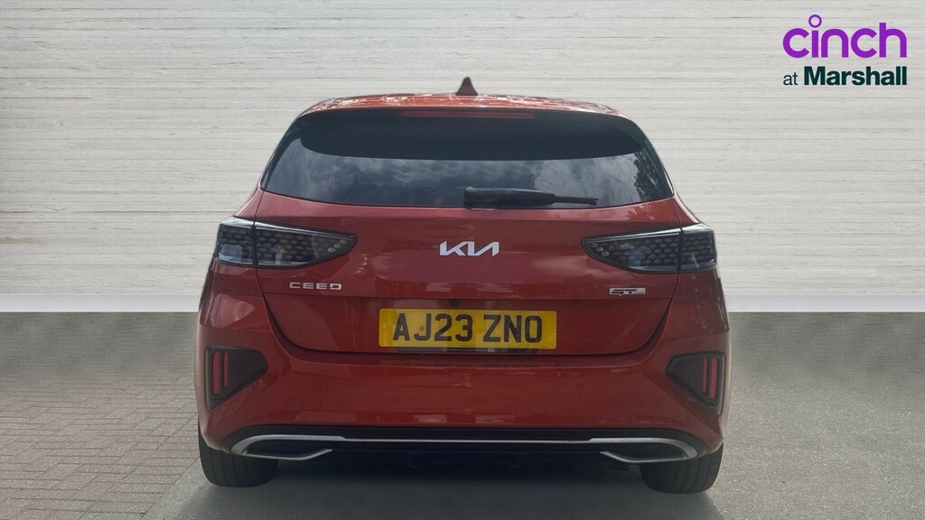 Kia Ceed Ceed 1.5T Gdi Isg Gt-line AJ23ZNO Orange #4