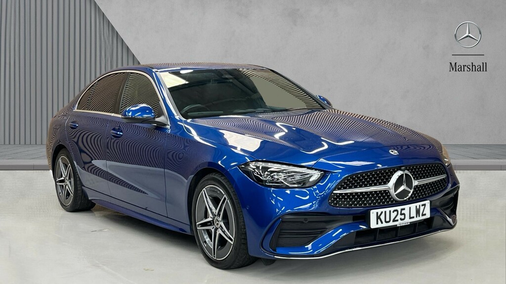 Mercedes-Benz C Class C Class C200 Amg Line 9G-tronic Blue