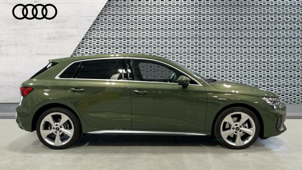 Audi A3 Audi A3 Sportback S Line Tfsi E 204 Ps S Tronic LX26OTH Green #4