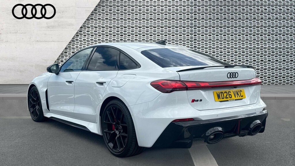 Audi RS5 Audi Rs 5 Saloon Rs 5 Tfsi E Quattro Launch Editio White #3