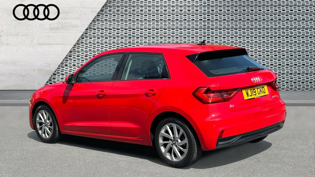 Audi A1 A1 30 Tfsi Sport WJ19GKO Red #3