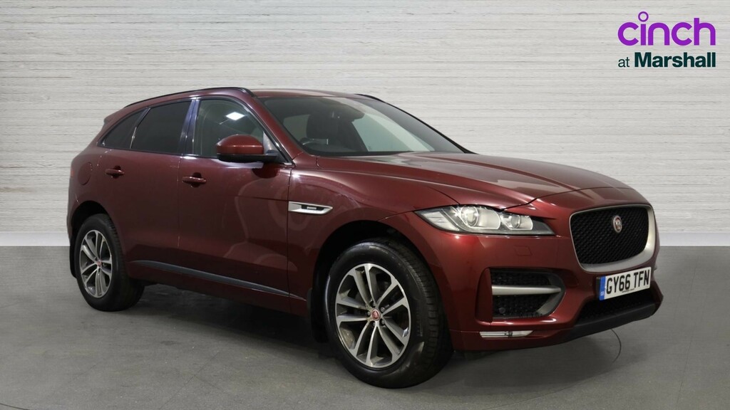 Jaguar F-Pace F-pace 2.0D R-sport Awd Red