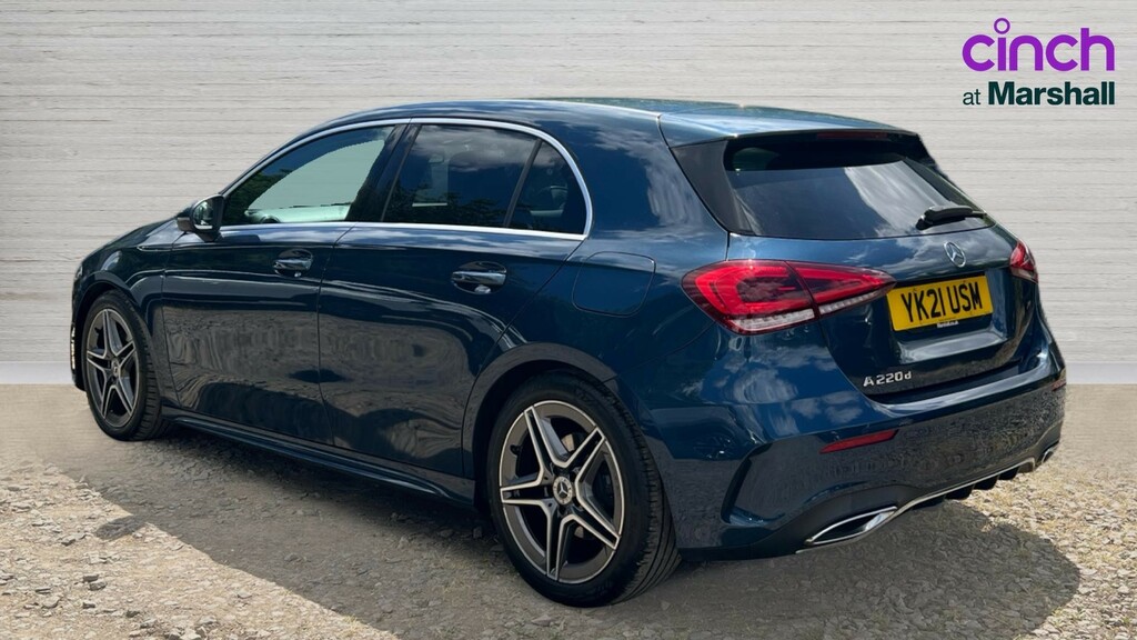 Mercedes-Benz A Class A Class A220d Amg Line YK21USM Blue #5