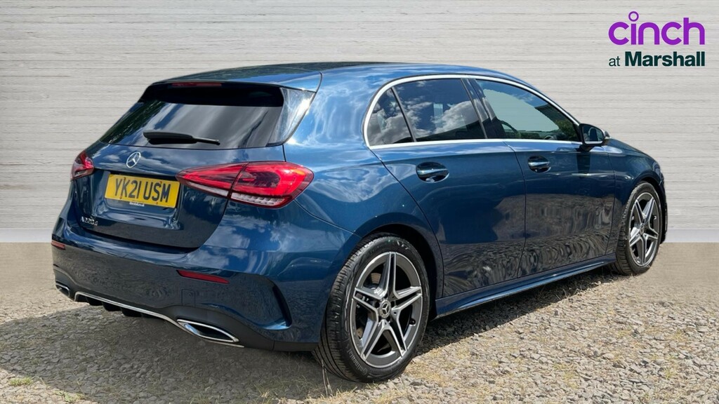 Mercedes-Benz A Class A Class A220d Amg Line YK21USM Blue #3