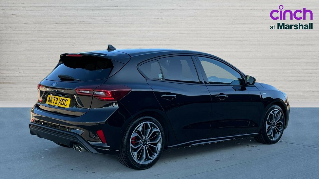 Ford Focus Focus 1.0 Ecoboost Hybrid Mhev 155 St-line X A Black #3