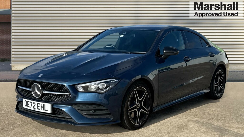 Mercedes-Benz CLA Class Cla 200 Amg Line Executive Tip OE72EHL Blue #5