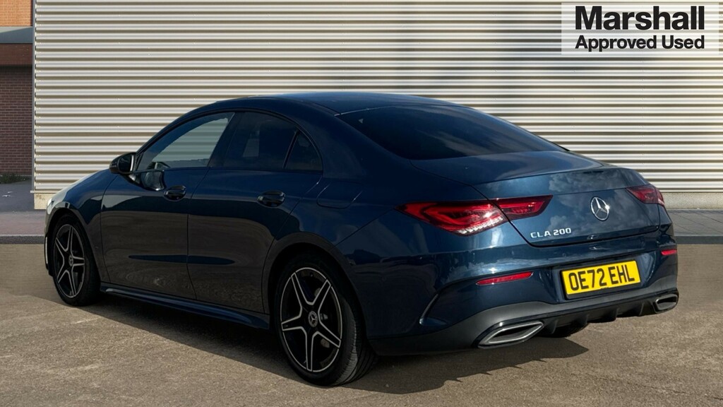 Mercedes-Benz CLA Class Cla 200 Amg Line Executive Tip OE72EHL Blue #4