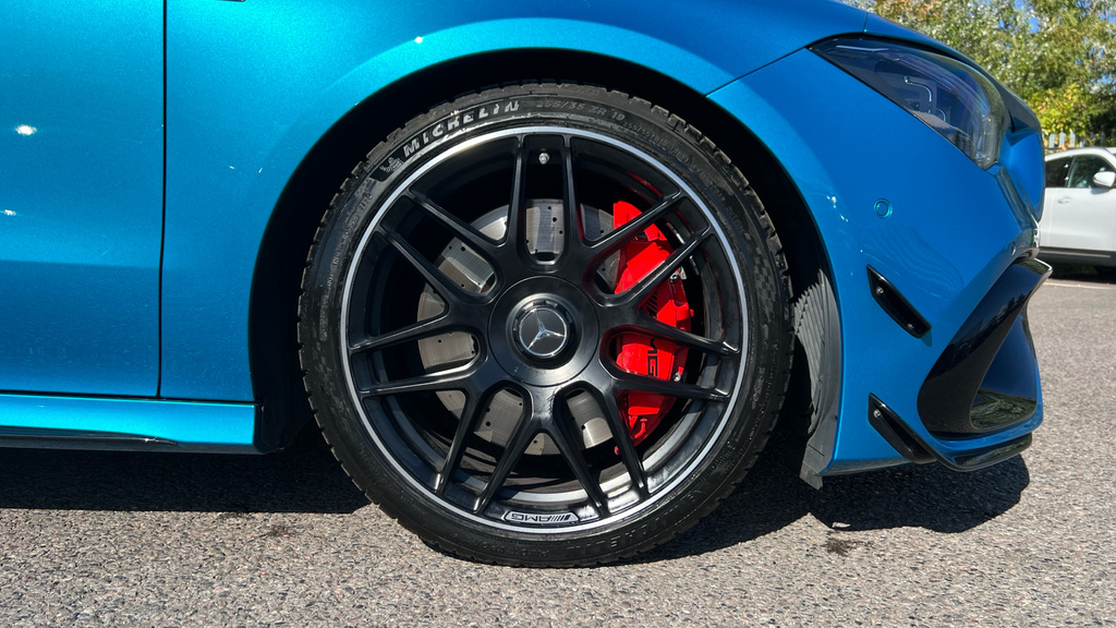 Mercedes-Benz CLA Class Cla 45 S 4Matic Plus Tip HX24WZA Blue #5