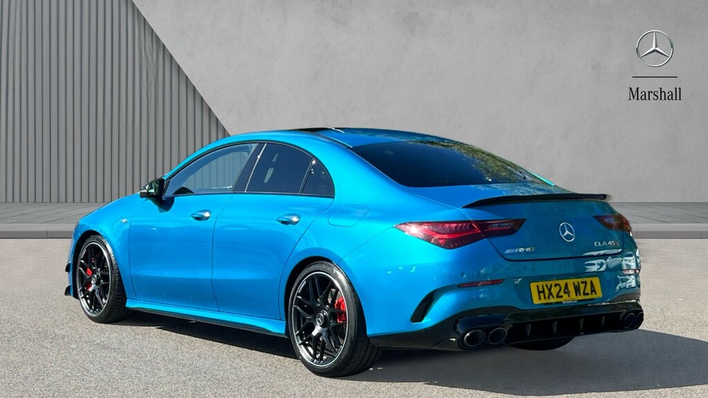 Mercedes-Benz CLA Class Cla 45 S 4Matic Plus Tip HX24WZA Blue #2