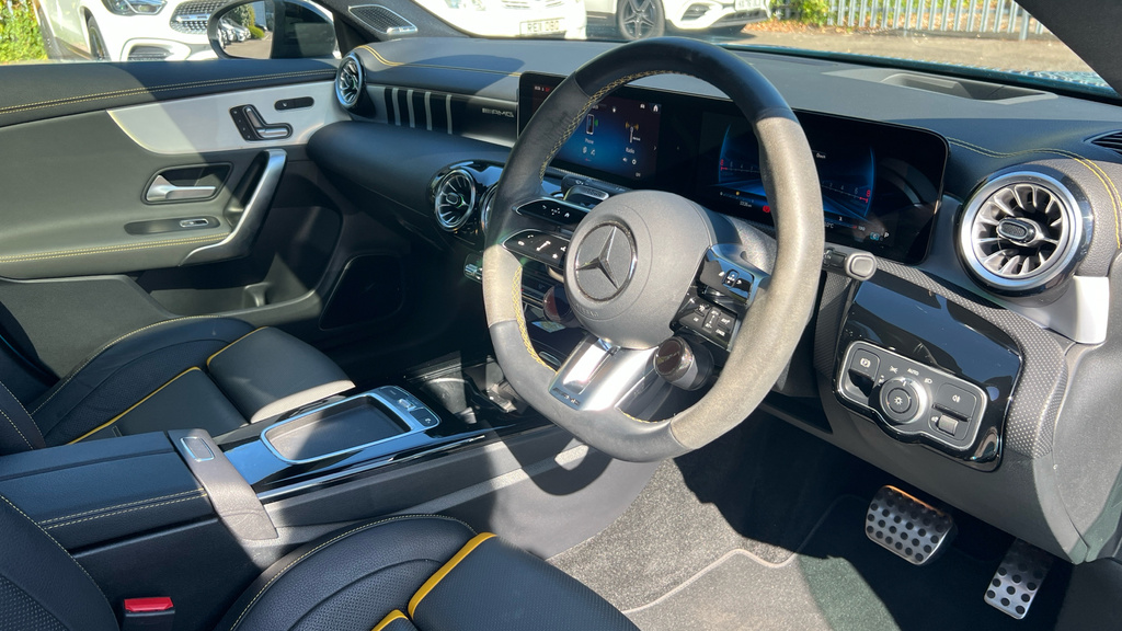 Mercedes-Benz CLA Class Cla 45 S 4Matic Plus Tip HX24WZA Blue #3