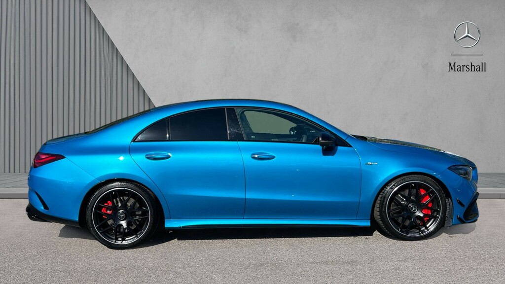 Mercedes-Benz CLA Class Cla 45 S 4Matic Plus Tip HX24WZA Blue #4