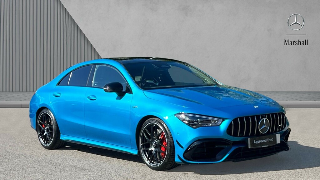 Mercedes-Benz CLA Class Cla 45 S 4Matic Plus Tip Blue