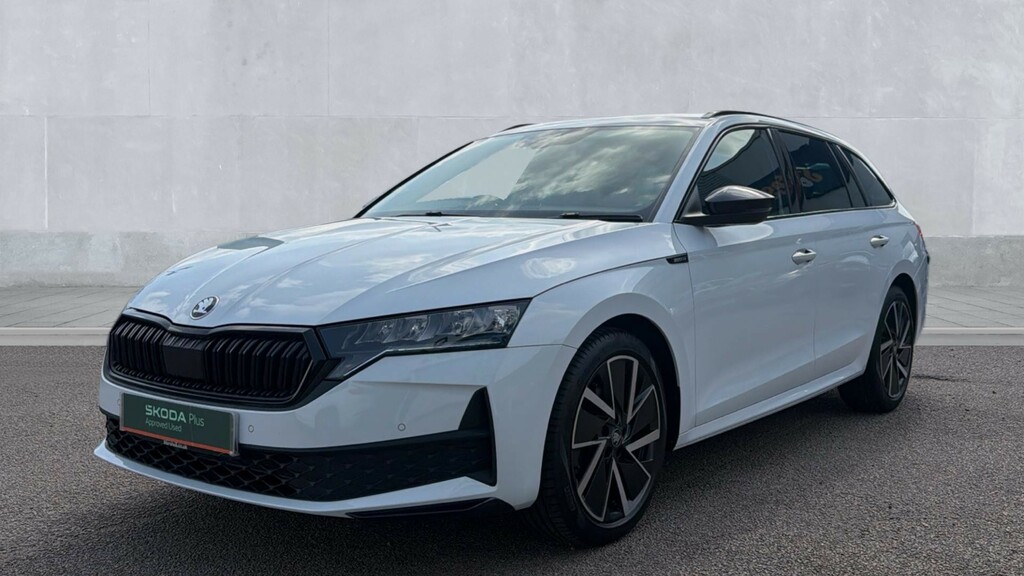 Skoda Octavia Se Technology White #7
