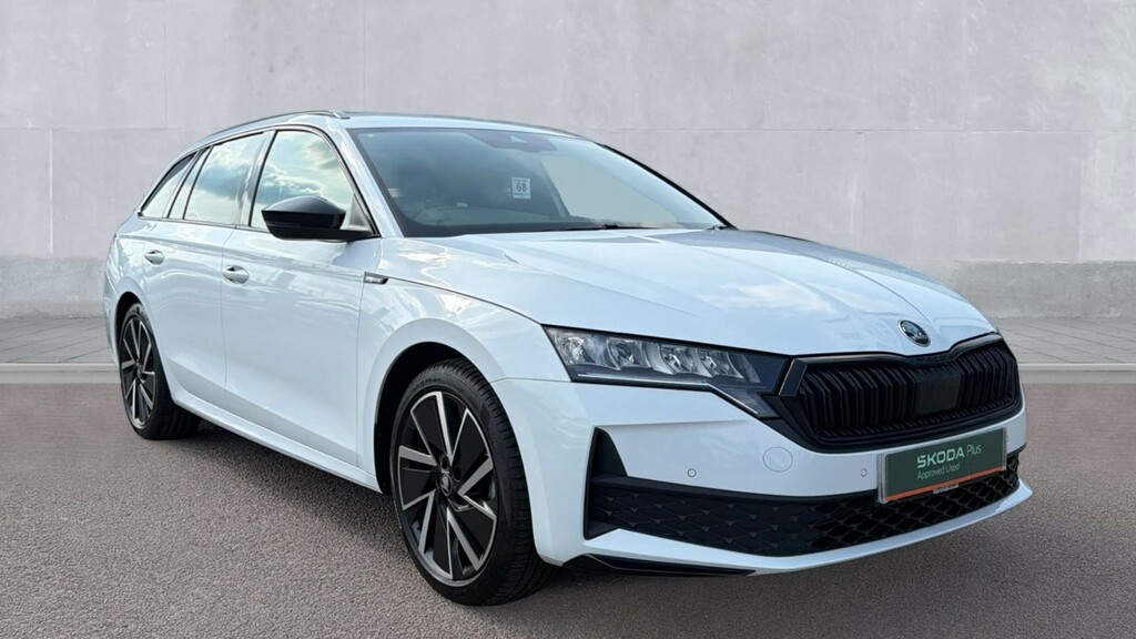 Skoda Octavia Se Technology White #1