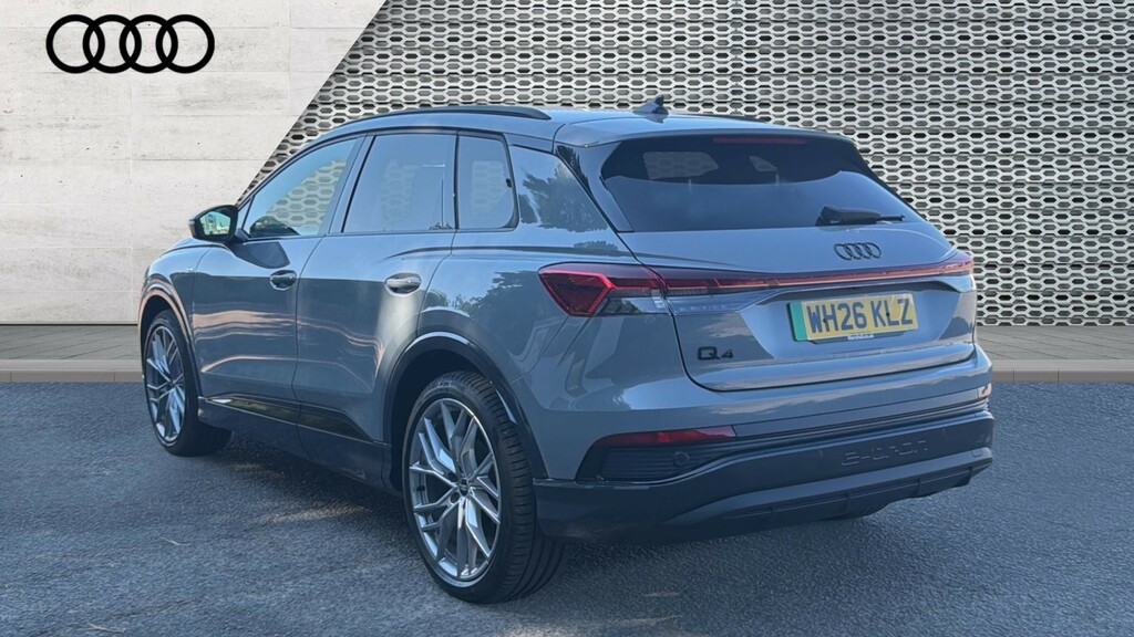 Audi Q4 E Tron Audi Q4 E-tron Estate 210Kw 45 82Kwh Black Edition Grey #3