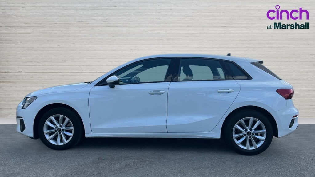 Audi A3 Audi A3 Sportback 30 Tfsi Technik LS21GJX White #6