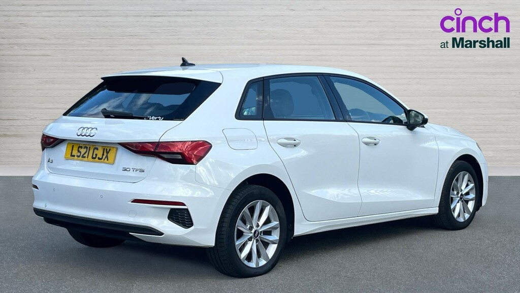 Audi A3 Audi A3 Sportback 30 Tfsi Technik LS21GJX White #3