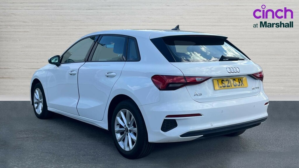Audi A3 Audi A3 Sportback 30 Tfsi Technik LS21GJX White #5