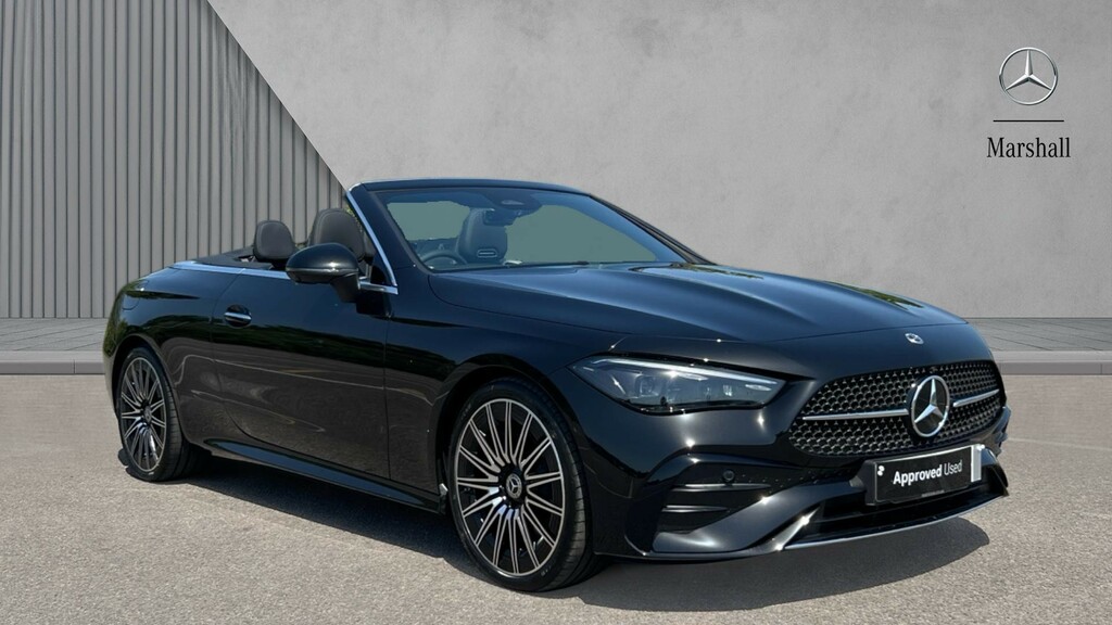 Mercedes-Benz CLE Class Cle 300 4Matic Amg Line Premium Plus Cabriolet Black