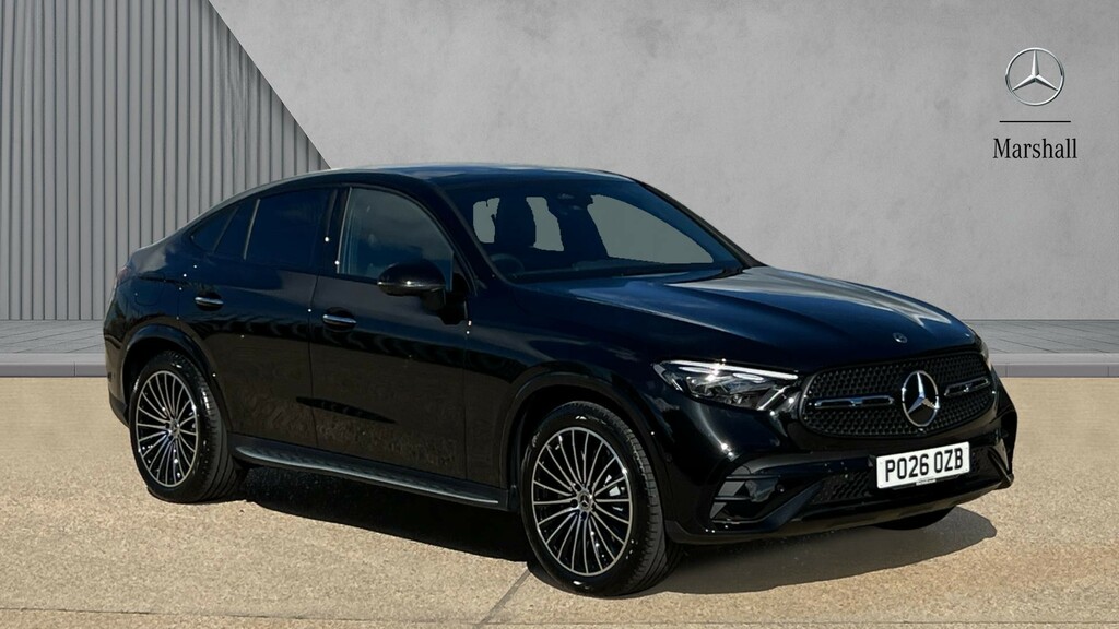 Mercedes-Benz GLC Class Glc 300 4Matic Amg Line Prem Plus Coupe Black