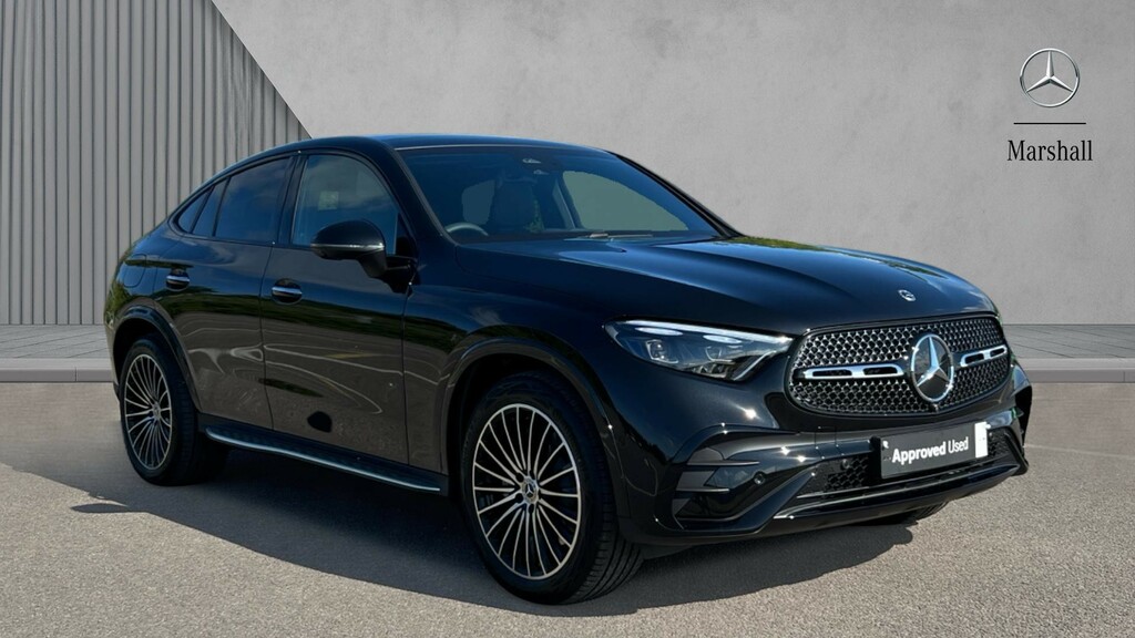 Mercedes-Benz GLC Class Glc 300D 4Matic Amg Line Premium Plus Coupe Black