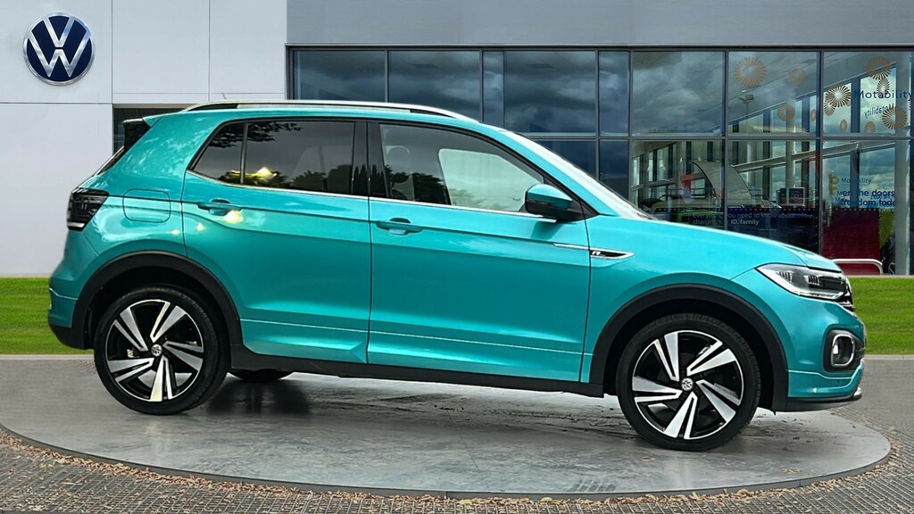 Volkswagen T-Cross T-cross 1.0 Tsi 115 R-line Dsg Blue #4