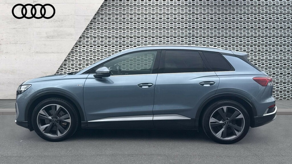 Audi Q4 E Tron Suv Blue #9