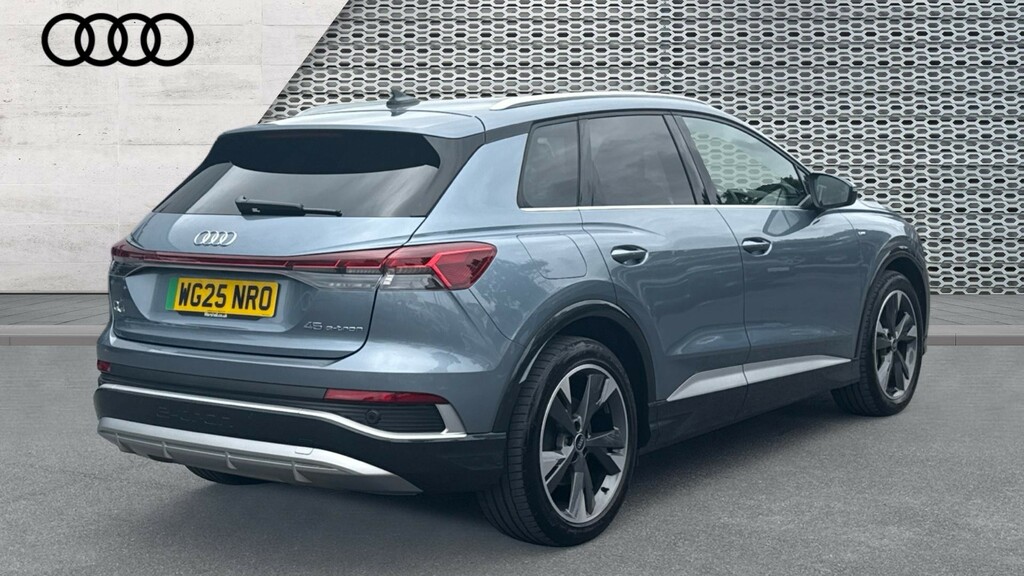 Audi Q4 E Tron Suv Blue #8