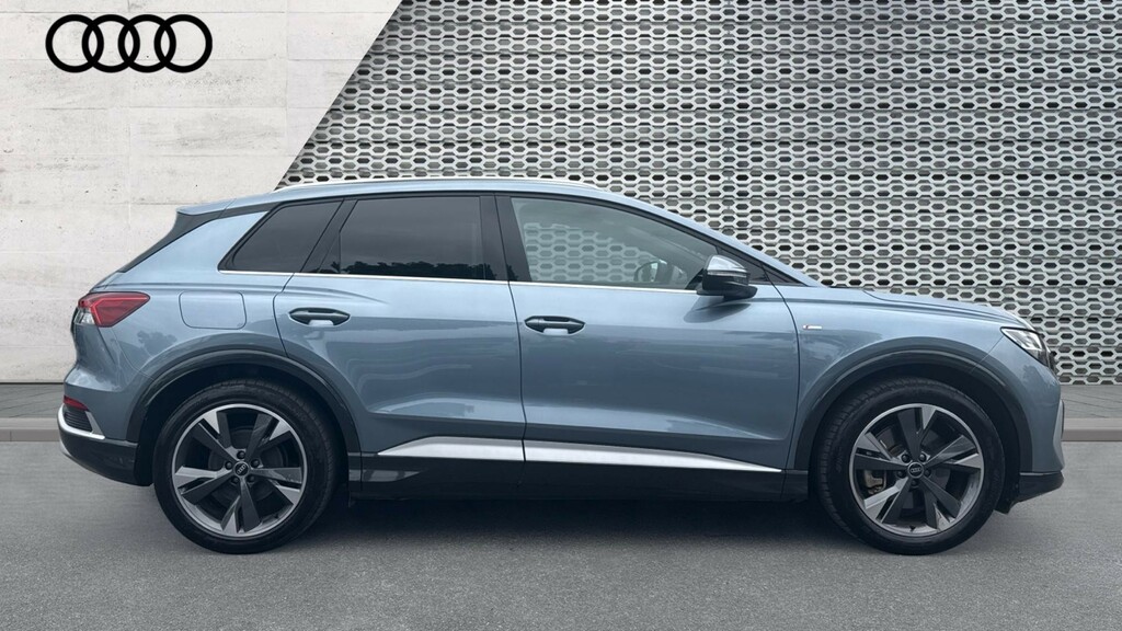 Audi Q4 E Tron Q4 210Kw 45 82Kwh S Line Leathertech Pa Blue #4