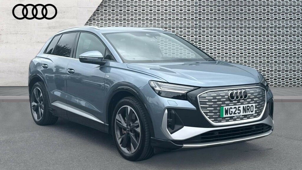 Audi Q4 E Tron Q4 210Kw 45 82Kwh S Line Leathertech Pa Blue