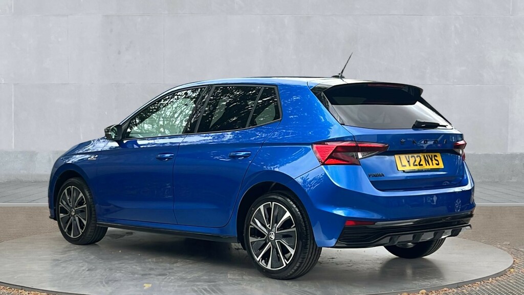 Skoda Fabia Fabia 1.0 Tsi 110 Monte Carlo Blue #3