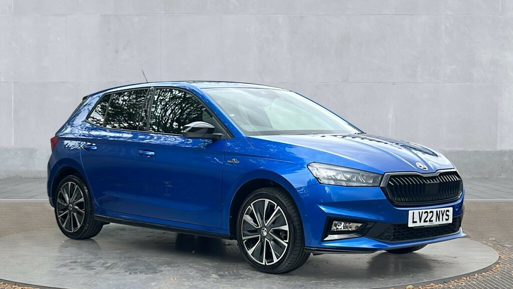 Skoda Fabia Fabia 1.0 Tsi 110 Monte Carlo Blue