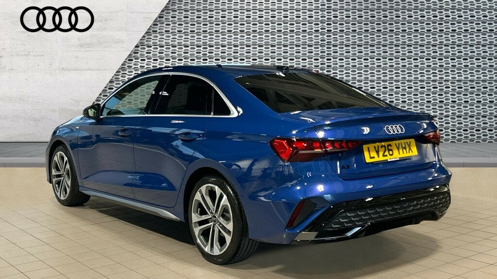 Audi A3 Audi A3 Saloon S Line Tfsi 150 Ps S Tronic Blue #3