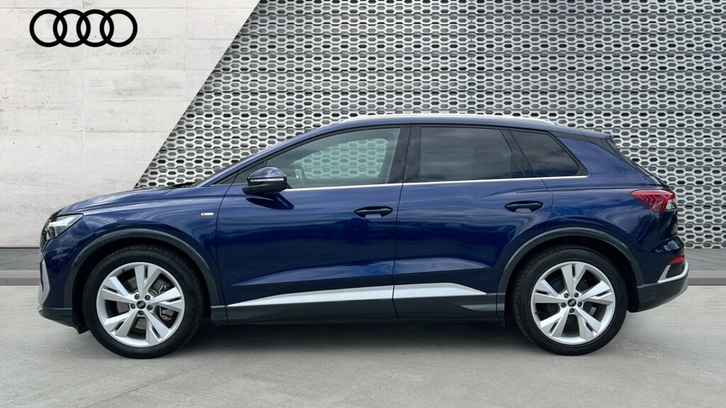 Audi Q4 E Tron S Line Blue #9
