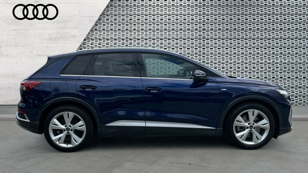Audi Q4 E Tron Q4 210Kw 45 82Kwh S Line Leather Blue #4