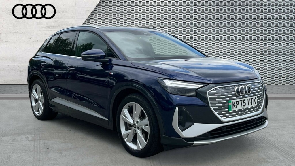 Audi Q4 E Tron Q4 210Kw 45 82Kwh S Line Leather Blue