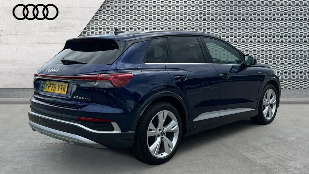 Audi Q4 E Tron S Line Blue #8