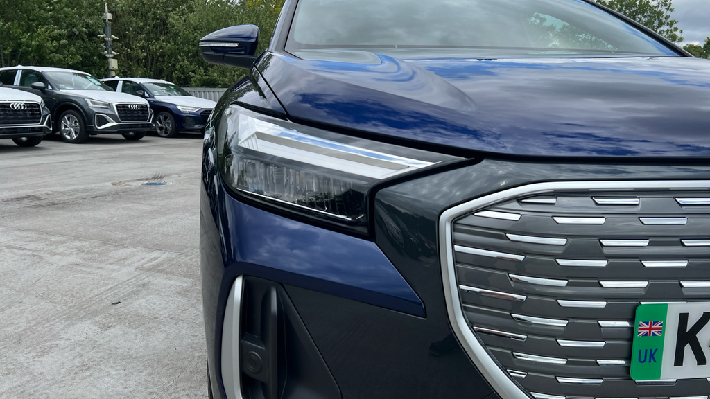 Audi Q4 E Tron S Line Blue #34