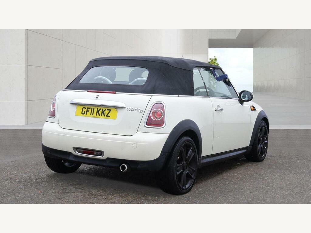 Mini Convertible 1.6 Cooper D Euro 5 S S White #5