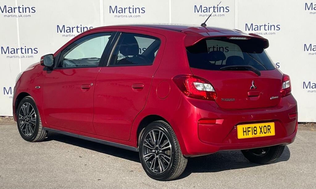 Mitsubishi Mirage 1.2 Juro Euro 6 Ss Red #4