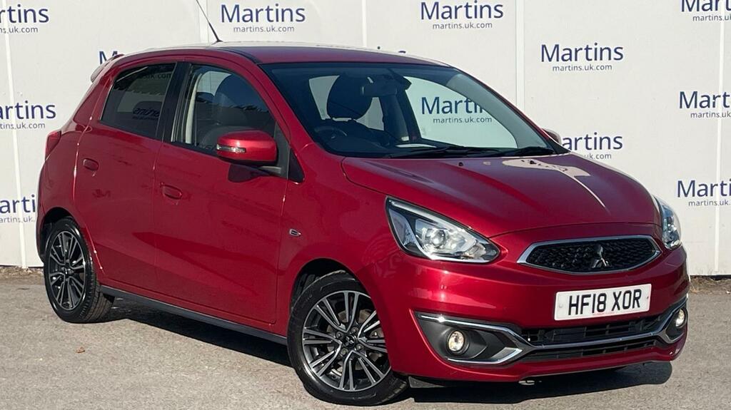Mitsubishi Mirage 1.2 Juro Euro 6 Ss Red