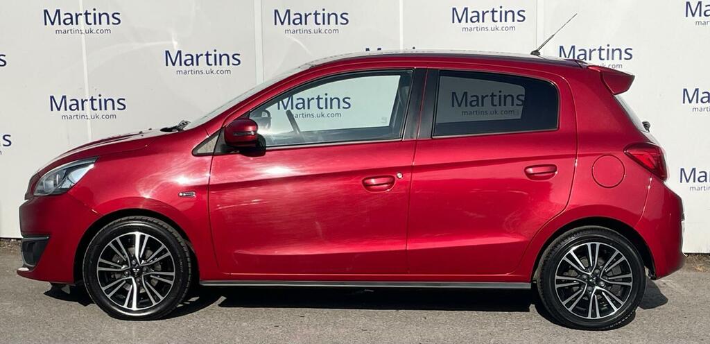 Mitsubishi Mirage 1.2 Juro Euro 6 Ss Red #5