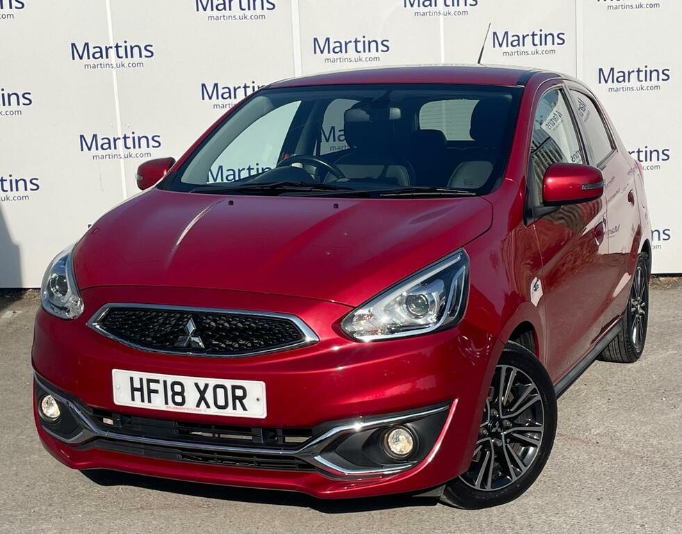 Mitsubishi Mirage 1.2 Juro Euro 6 Ss Red #3