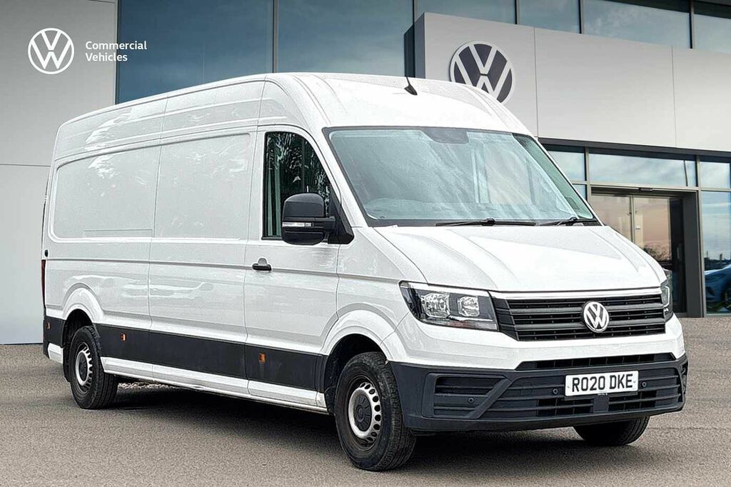 Volkswagen Crafter Cr35 Panel Van Trendline Lwb 140 Ps 2.0 Tdi 6Sp Ma White
