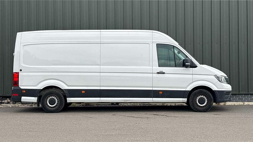 Volkswagen Crafter Cr35 Panel Van Trendline Lwb 140 Ps 2.0 Tdi 6Sp Ma White #4