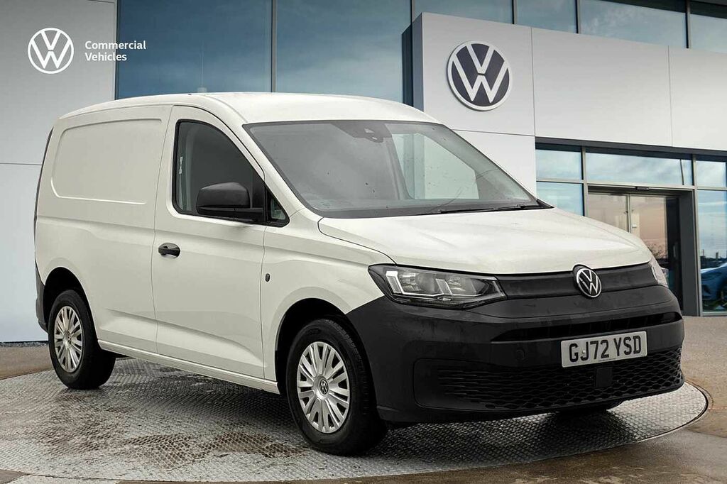 Volkswagen Caddy C20 Cargo Commerce Swb 102 Ps 2.0 Tdi 6Sp White