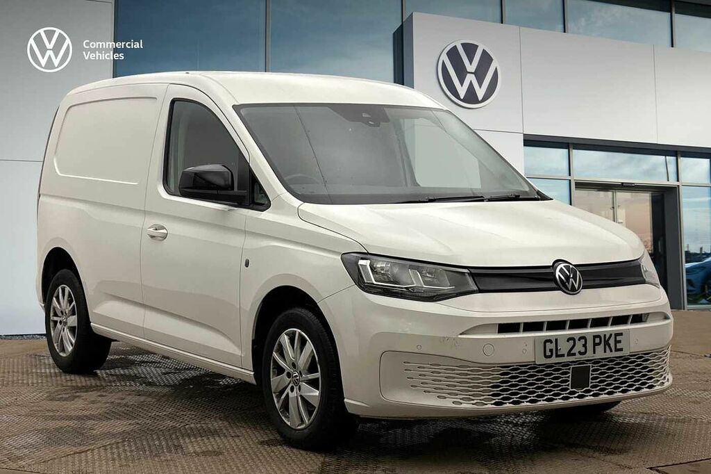 Volkswagen Caddy C20 Cargo Commerce Pro Swb 102 Ps 2.0 Tdi 6Sp Manu White