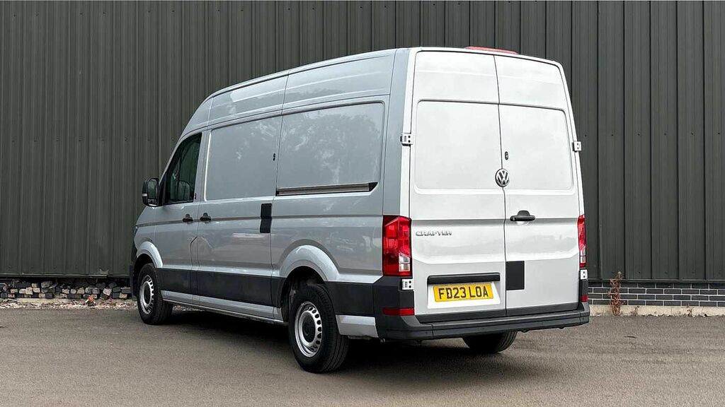 Volkswagen Crafter Cr35 Panel Van Startline Mwb 140 Ps 2.0 Tdi 6Sp Ma Silver #2